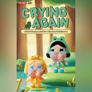 CRYBABY Crying Again Series | Vinyl Face Plush Mystery Blind Box | Pop Mart